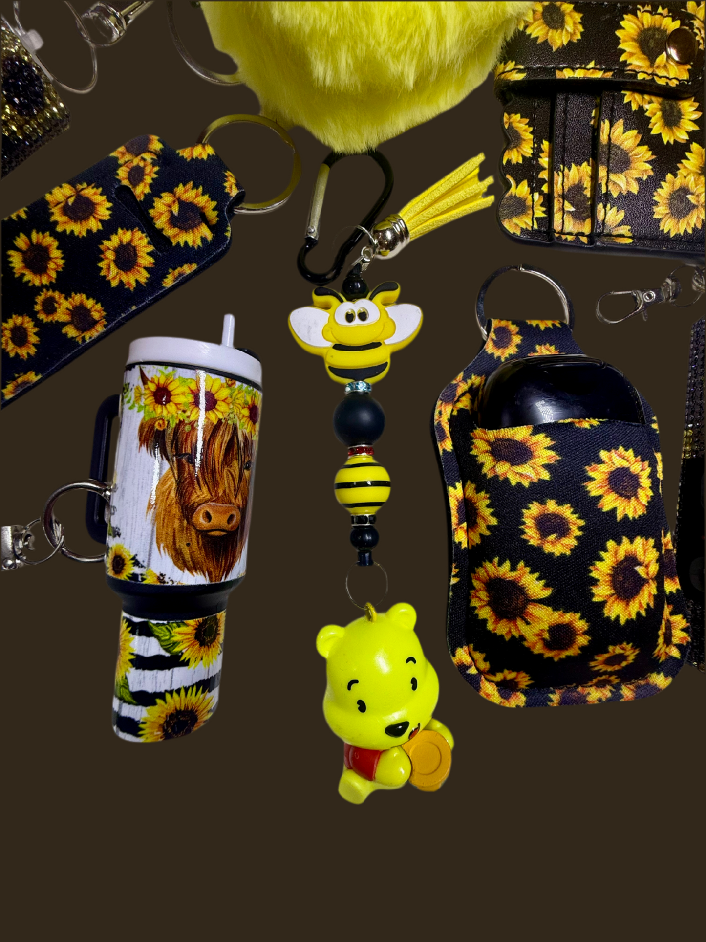 Sunflower Honey Bear