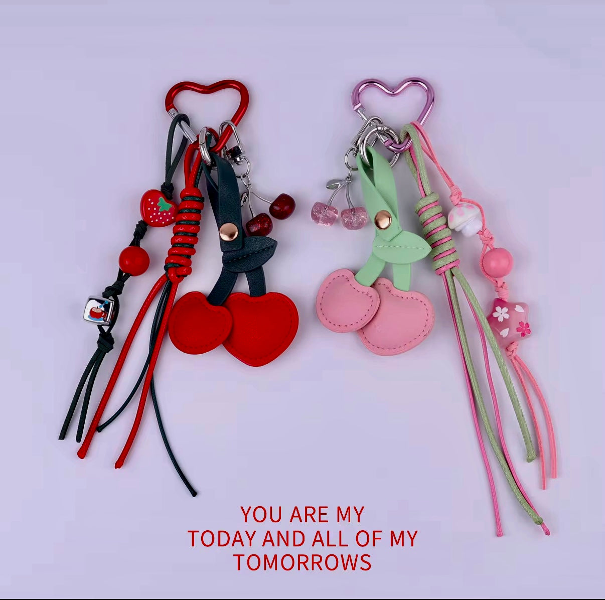 Cute Cherry Bag Charm