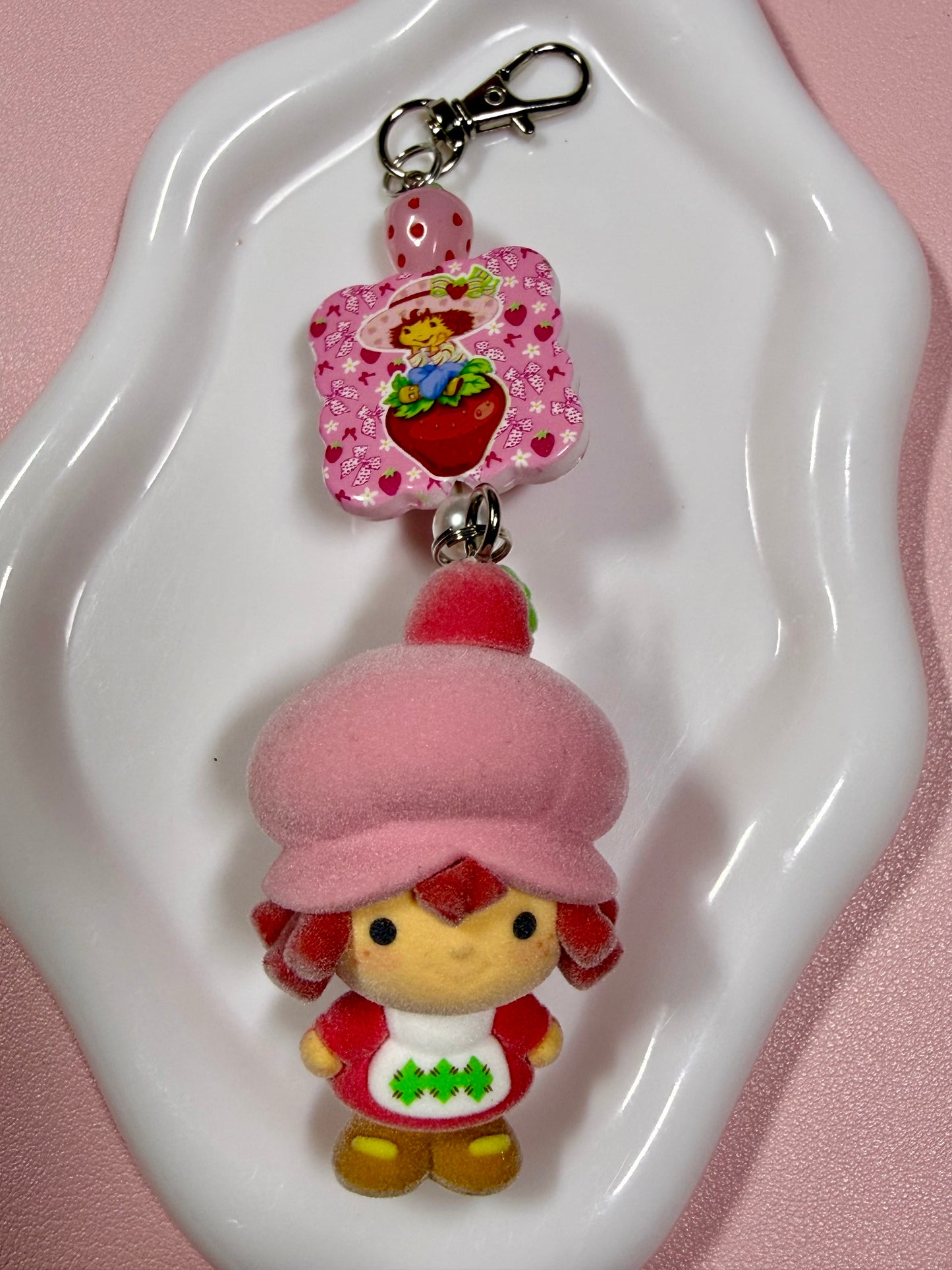Strawberry Bag Charm - cute accessory