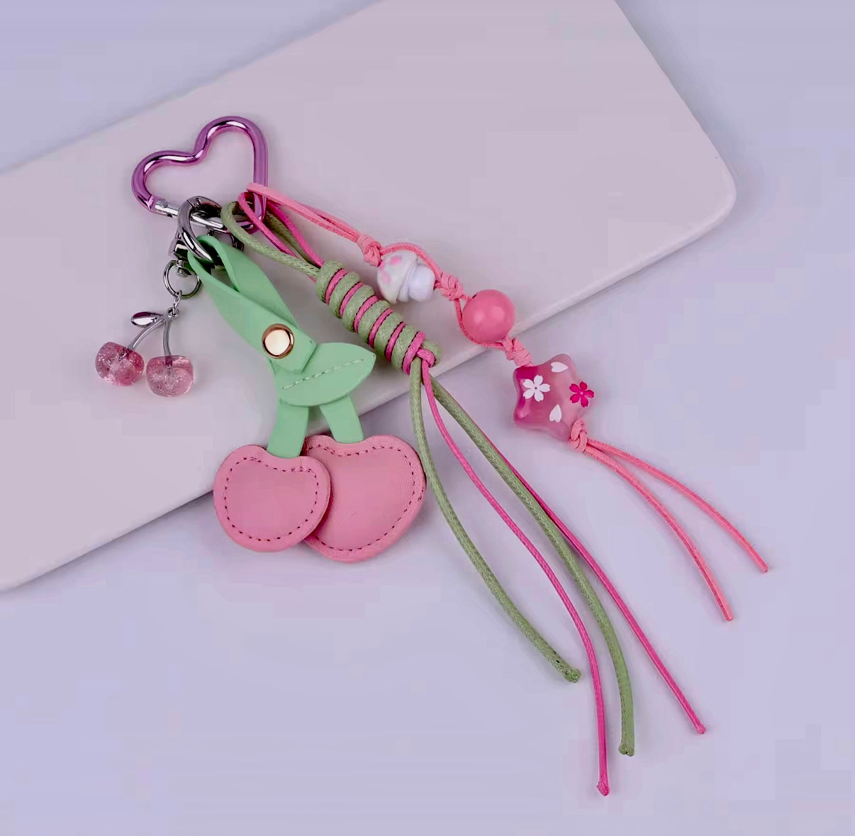 Cute Cherry Bag Charm