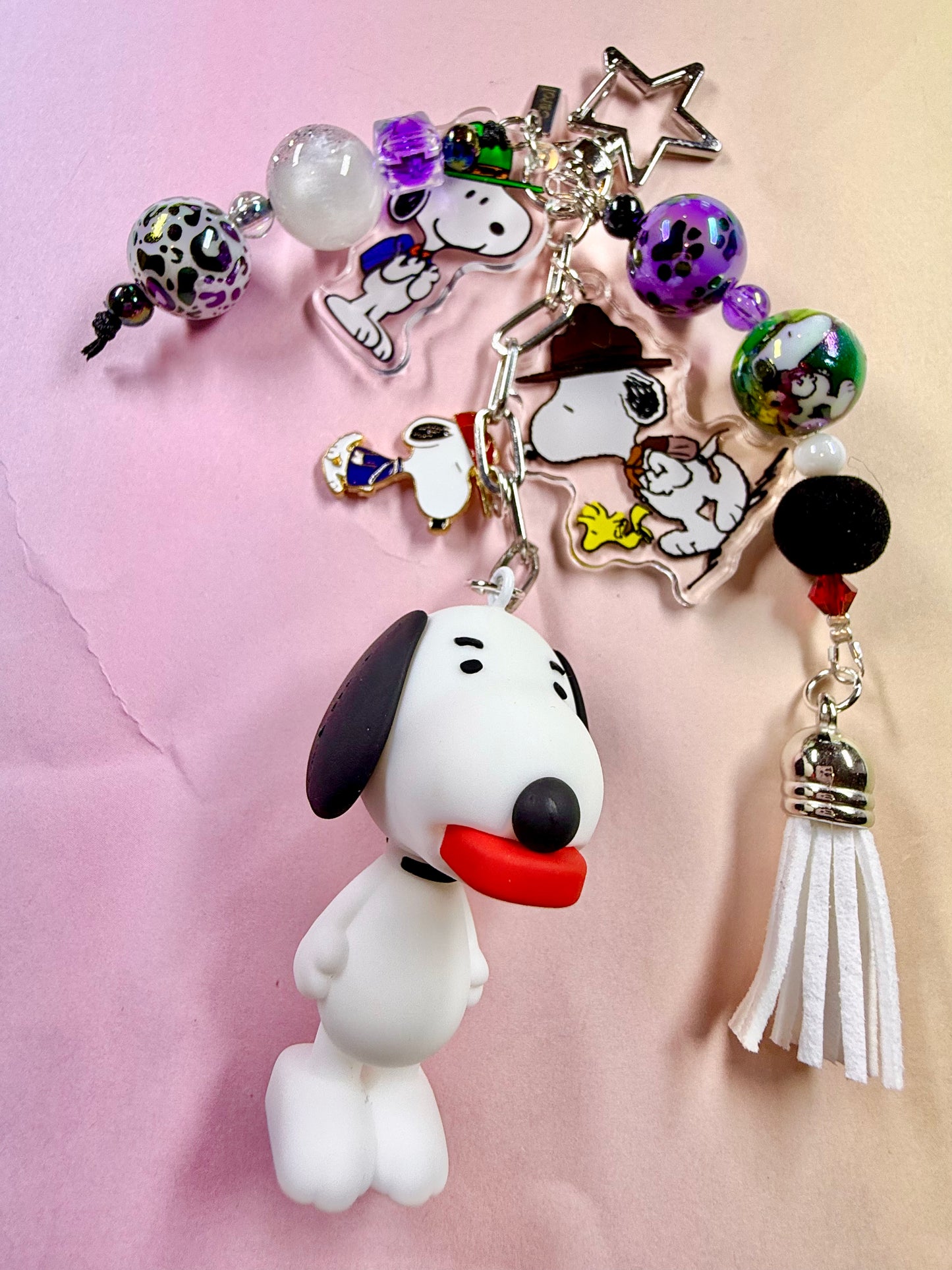Cute Handmade Snoopy Bag Charm