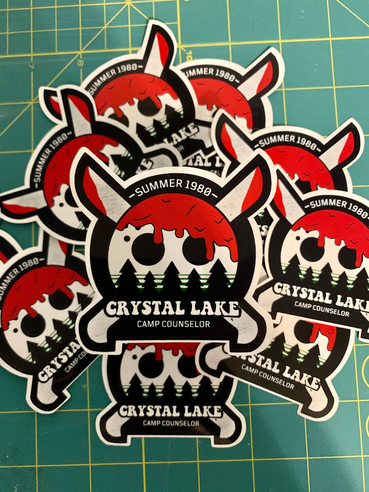 Friday The 13th Sticker, Halloween Sticker, Spooky Sticker,