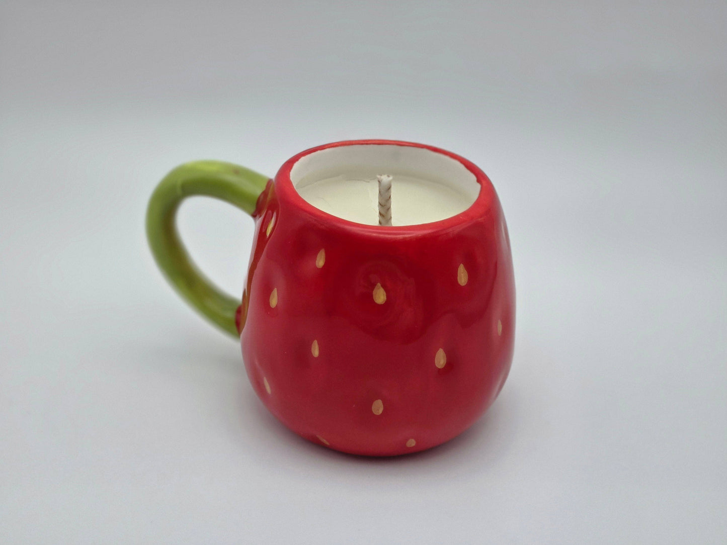 Mini Strawberry Candle