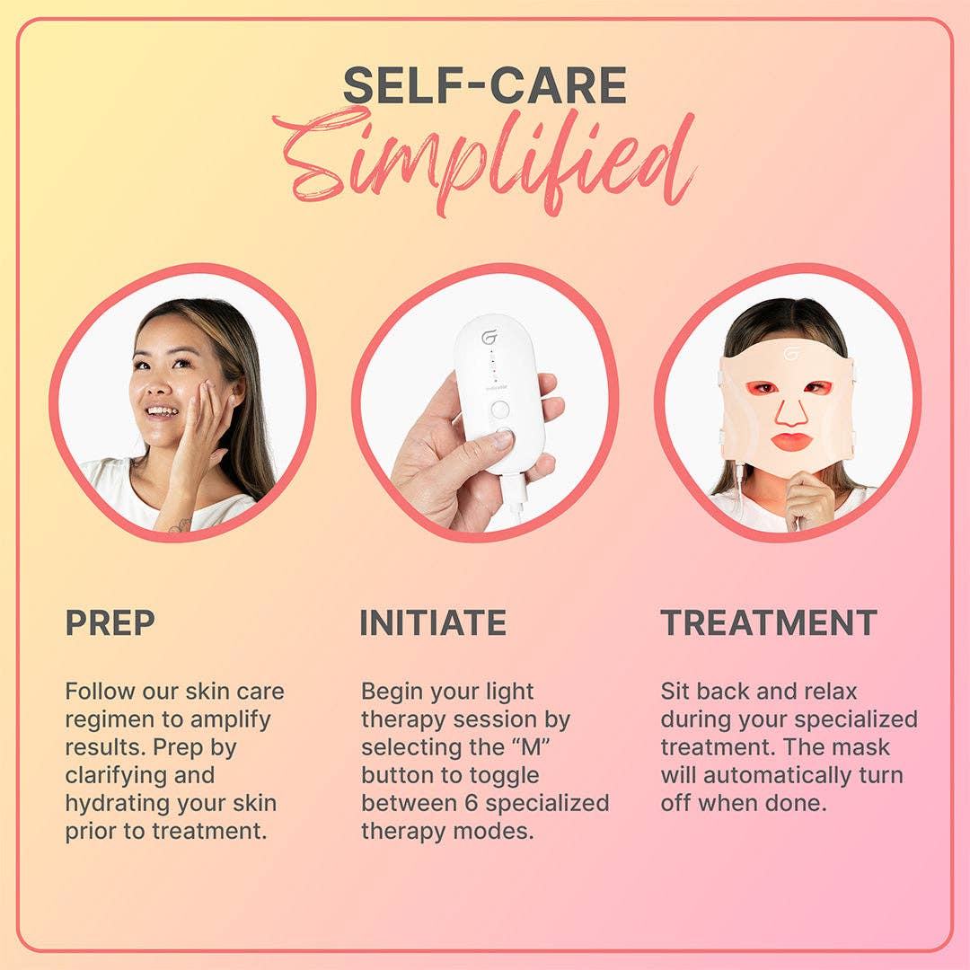 GlowUp™ LED Light Therapy Face Mask