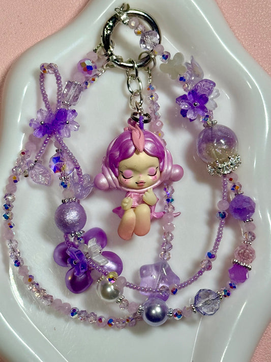 Panda Girl phone chain 7 styles