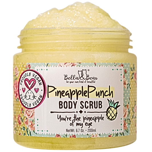 Pineapple Punch Body Scrub | Body Soap & Moisturizer 6.7oz