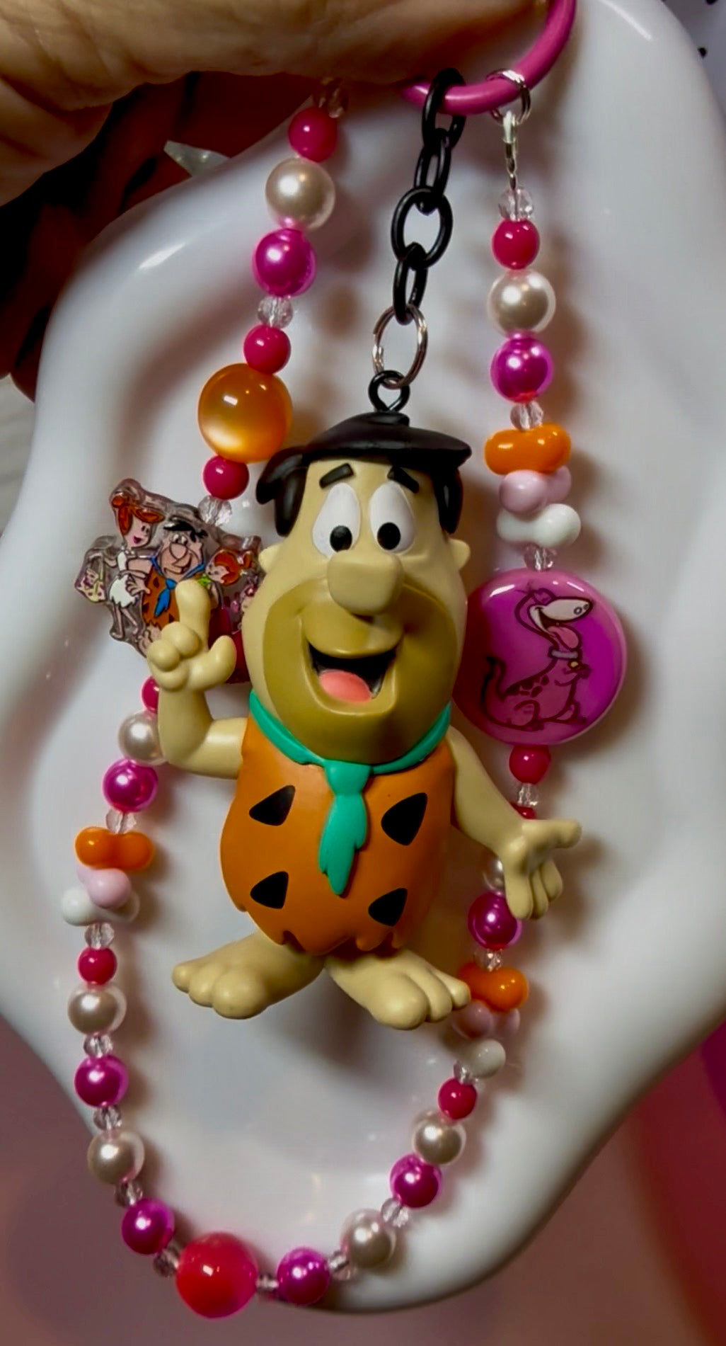 Mr Flintstone phone chain