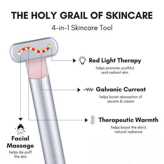 Red Light Therapy Skincare Wand