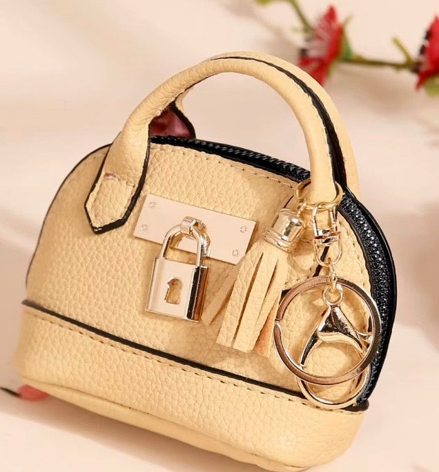 Mini Bag Keychain | Cute Bag Charm for Purses, Backpacks & Keys