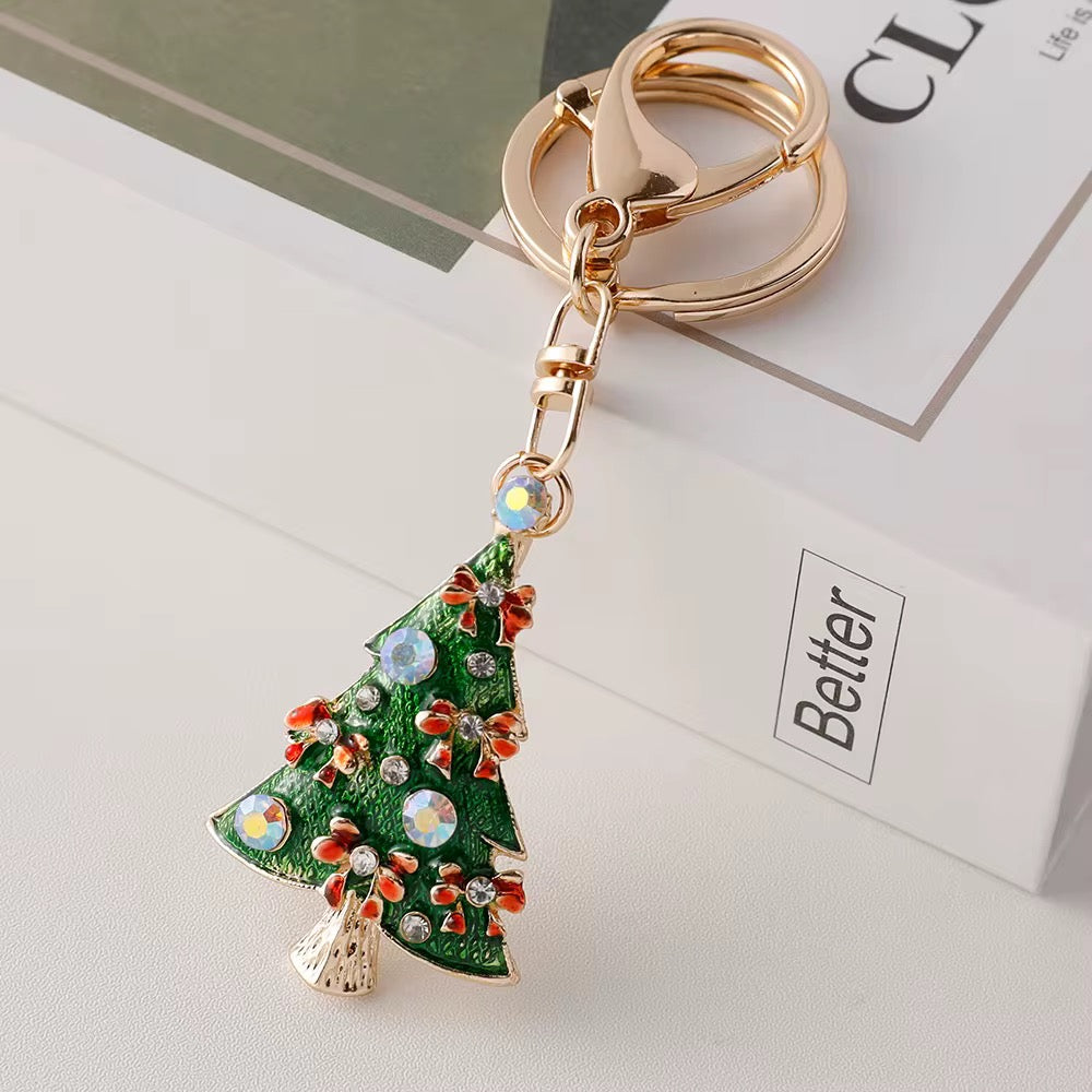 Winter Tree Keychain