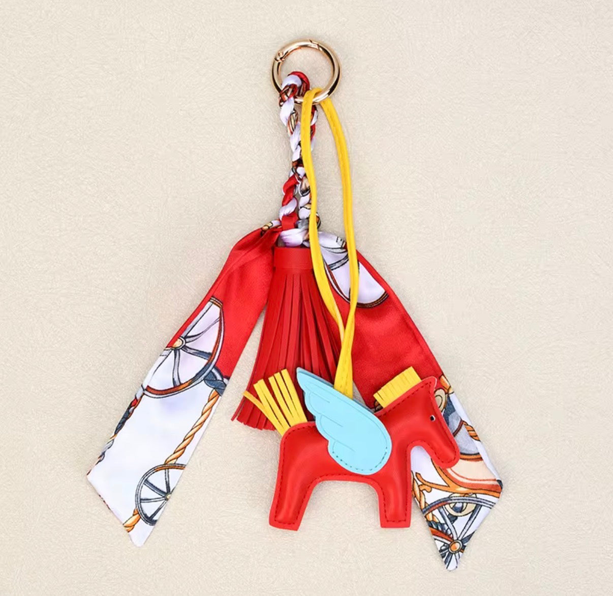 Inspired Pegasus Scarf Bag Charm – Limited Stock