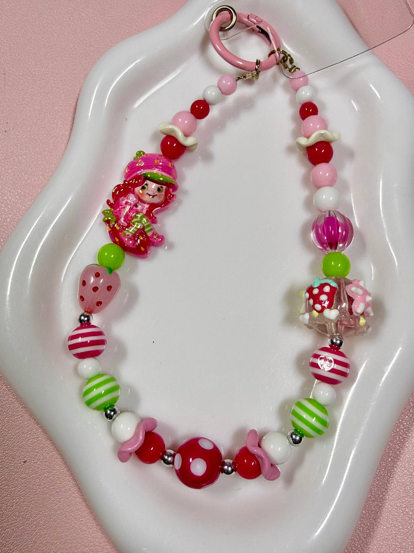 Cute Shortcake Phone Chain