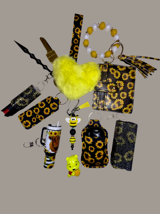 Sunflower Honey Bear