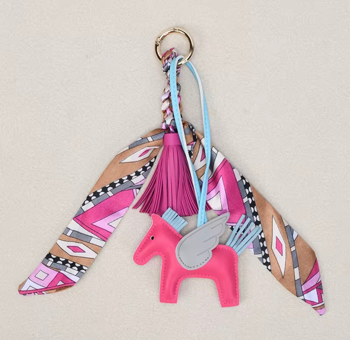 Inspired Pegasus Scarf Bag Charm – Limited Stock