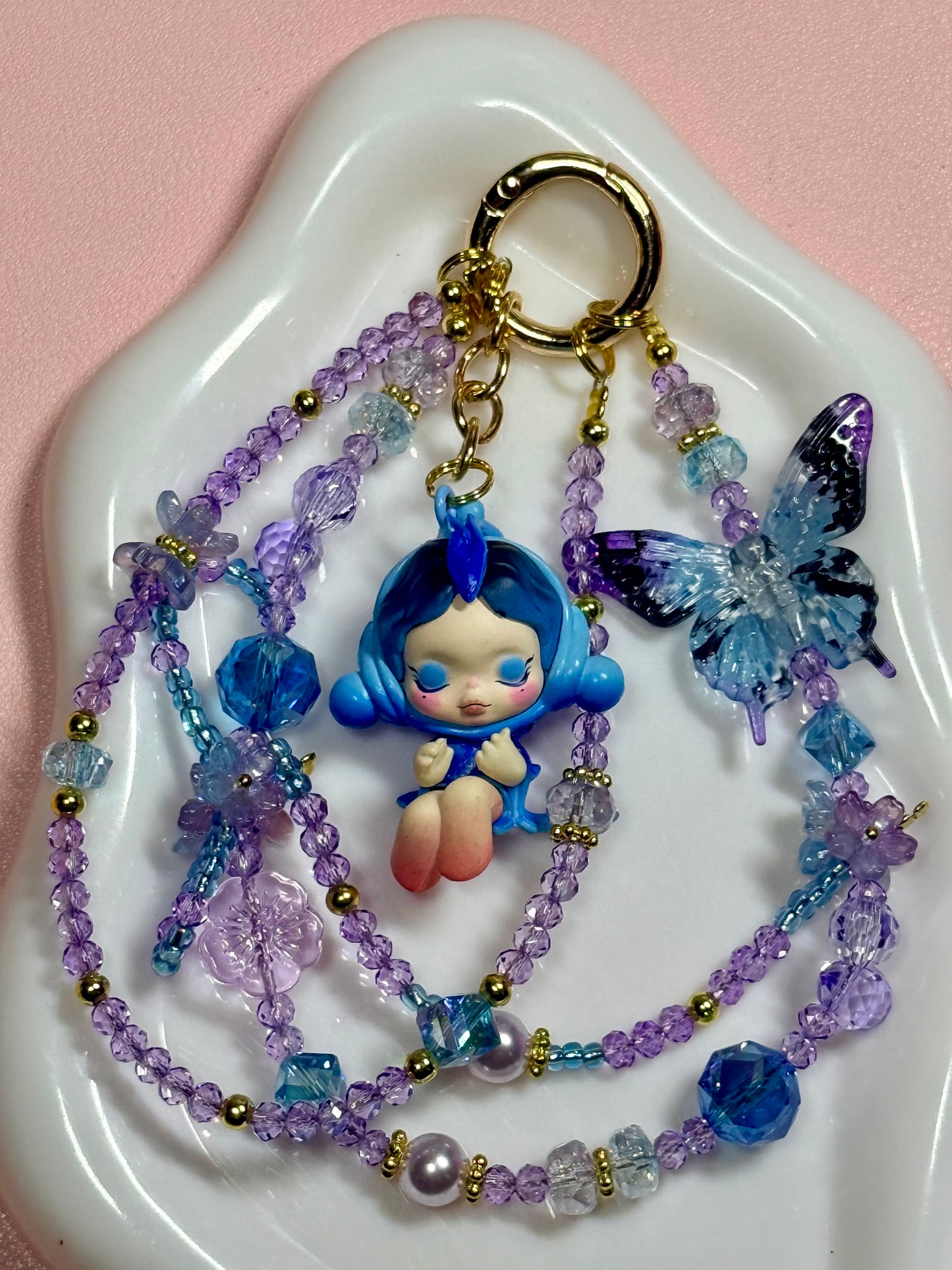 Panda Girl phone chain