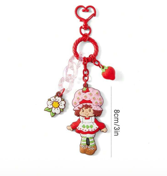 Strawberry Girl Charm