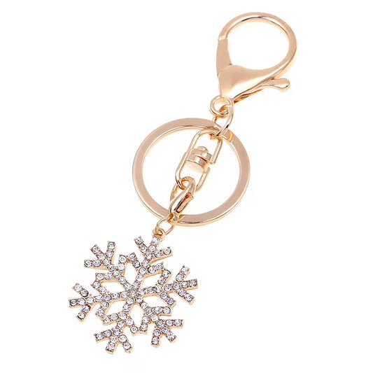 Aspen Snowflake Keychain