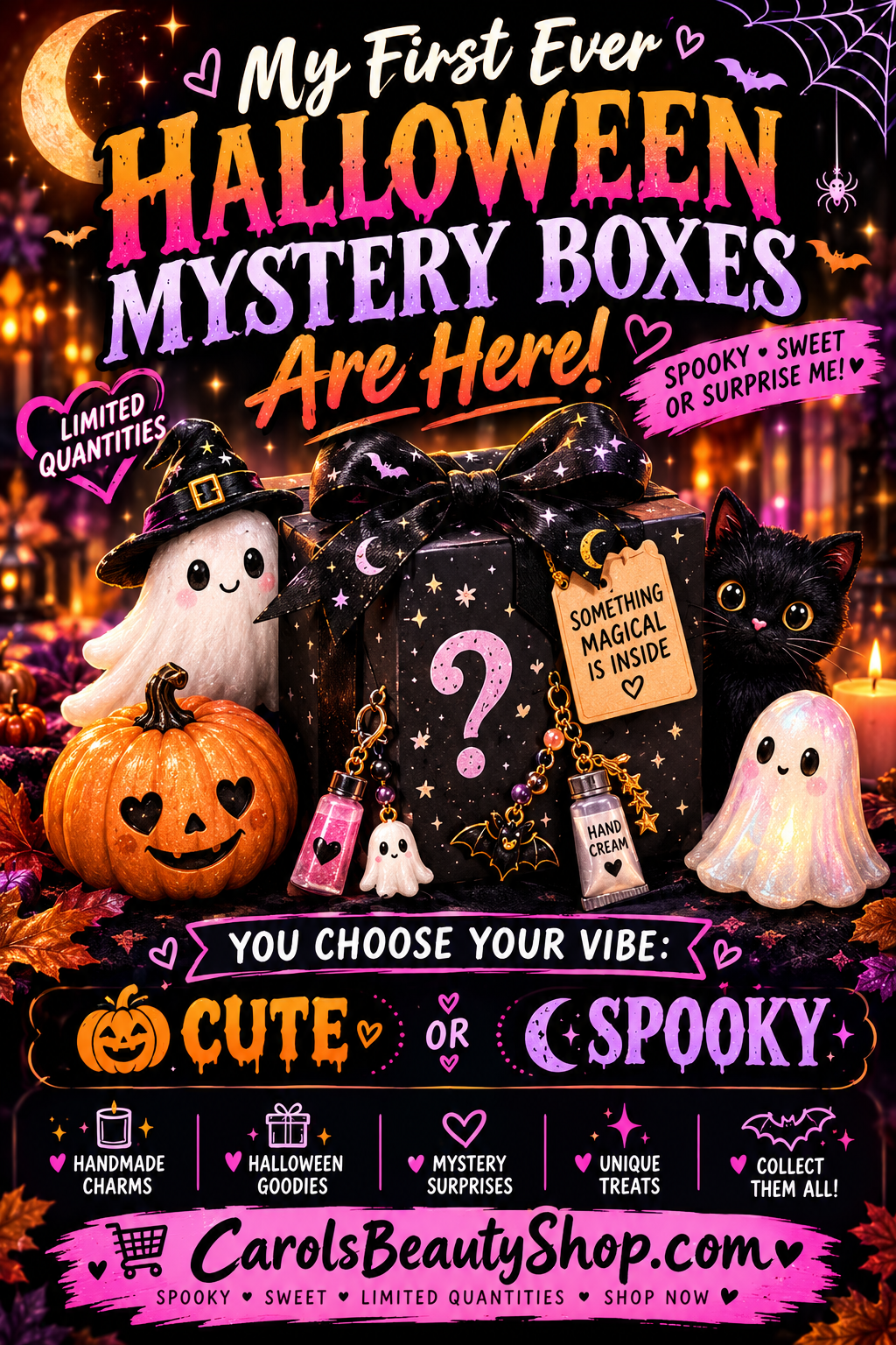 Carol’s Haunted Treasure Box | Halloween Mystery Gift Box