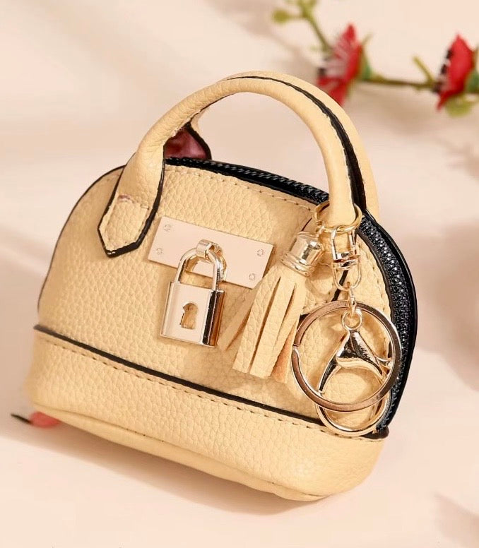 Mini Bag Keychain | Cute Bag Charm for Purses, Backpacks & Keys