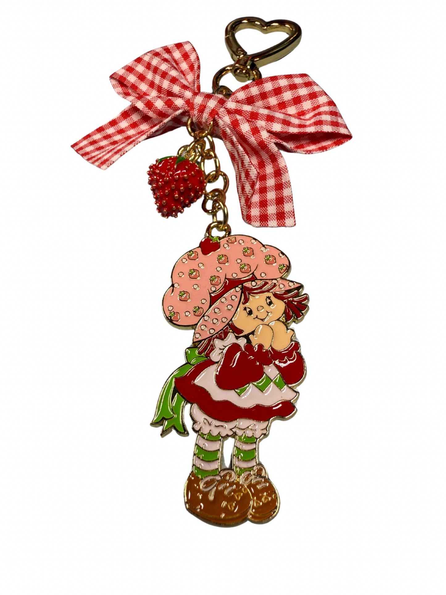 Strawberry Cutie Bow Charm