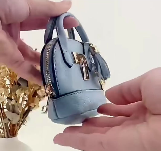 Mini Bag Keychain | Cute Bag Charm for Purses, Backpacks & Keys